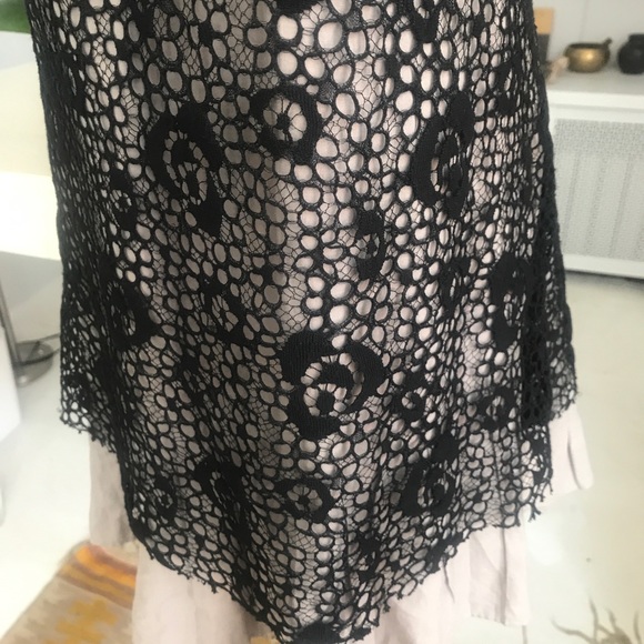 T-Halter Lace Overlay Dress - Picture 3 of 10